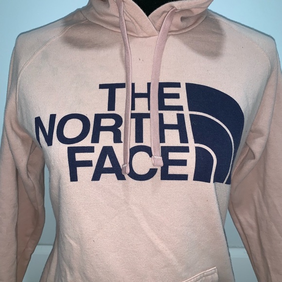 The north face pink hoodie size small - Picture 2 of 5